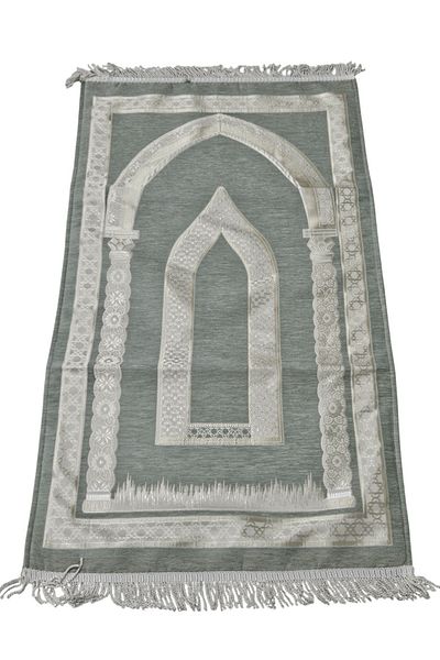smart home Islamic Pattern Design Padded Prayer Rug Padded with Memory Foam Filling and 100% Microfiber Fabric