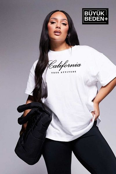 Superlife Γυναικείο μπλουζάκι Superlife με στάμπα California με λαιμόκοψη