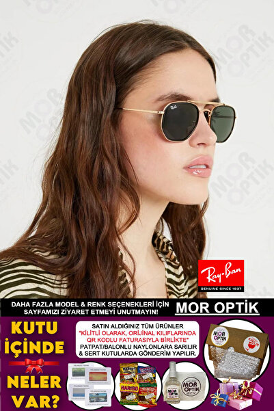 Ray-Ban MOR OPTİK RB3648-M "THEMARSHAL II" (52 SİZE) UNİSEX YENİ MODEL