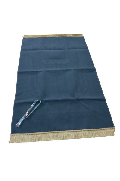 smart home Quilted prayer rug with Islamic drawings design for children plaid quilted/prayer bed sheet