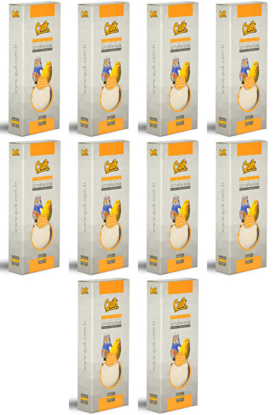 Quik Mürekkep Balığı Kemiği Extra Kalsiyumlu Gaga Taşı 12x4cm [S] - 10 Adet