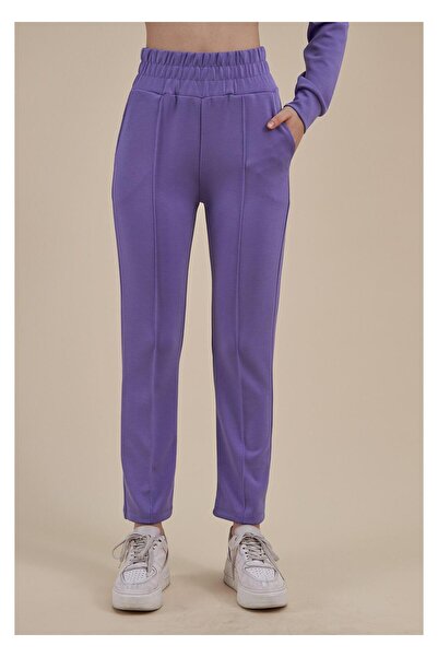 TIFFANY&TOMATO Düz Paça Dalgıç Pantolon-lila