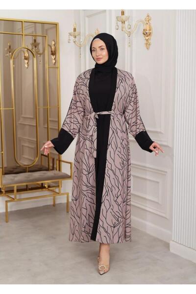 Tebrikler tekstil Women's 2-Piece Stylish Ferace Model M2049