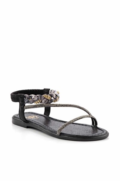 Bambi Women's Black Sandals K05625051309