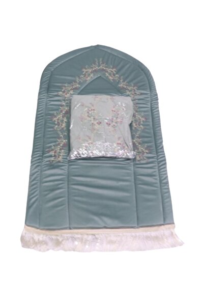 smart home سجادة صلاة مبطنة مريحة مع جلال، سجادة صلاة منقوشة بتصميم إسلامي وغ...