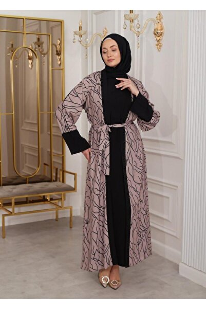 Tebrikler tekstil Women's 2-Piece Stylish Ferace Model M2049