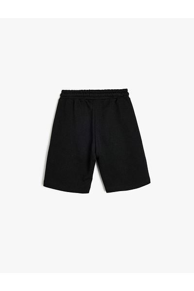 Koton Basic Shorts with Tie Waist and Pockets