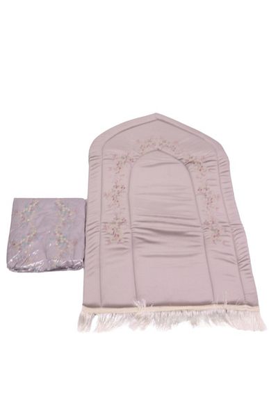 smart home Comfortable Foam Padded Prayer Rug with Jalal, Islamic Design Embossed Prayer Rug and Prayer Sheet