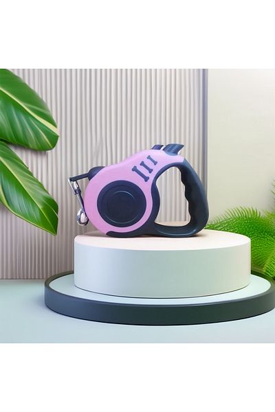 Lady Fify Double-Keys and Retractable Leash for Dog