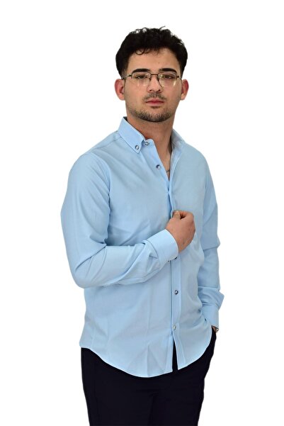 hodbehod Чоловіча спортивна сорочка з еластаном BGL-ST04326