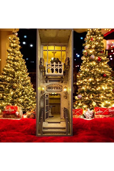 ardecem bilgisayar Book Nook Hotel Kitap Tutucu DIY Kendin Yap