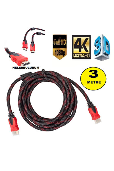 TEKZONE 3 Meters High Quality 1St Quality 3D 4K Full Hd Braided Tv Satellite ...