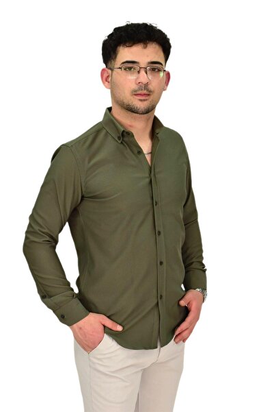 hodbehod Чоловіча спортивна сорочка з еластаном BGL-ST04326