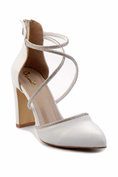Bambi Weiße Damen-Abendschuhe K 01926032109