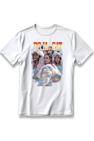 EZG Business Μπλουζάκι Unisex Oversize 100% βαμβακερό Doja Cat T-shirt με στάμπα