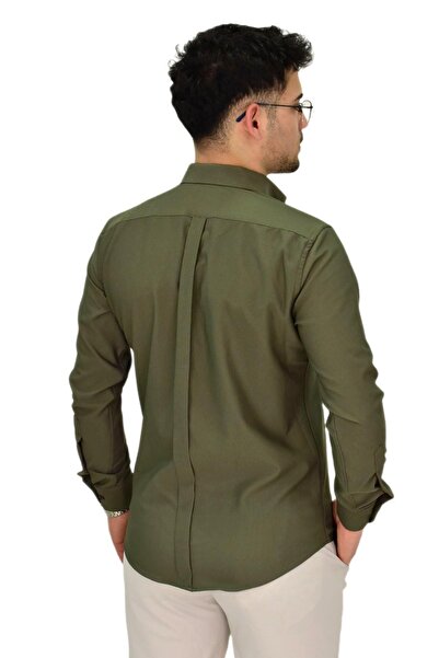 hodbehod Чоловіча спортивна сорочка з еластаном BGL-ST04326