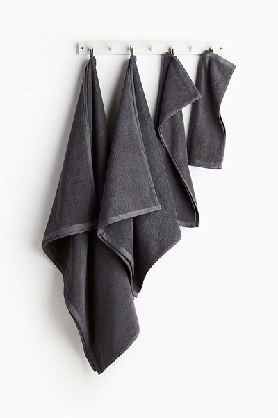 H&M Cotton terry bath sheet