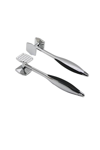 andela Steel Multi-Purpose Rammer Model Metal Hammer 6Gen Double Sided= Plain - Pyramid (5057)