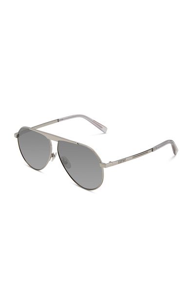 EYE'M Sunglasses Models;eye'm;al 2003/s,58,010,gry Slver Miror Metal Geometric Gray For Male