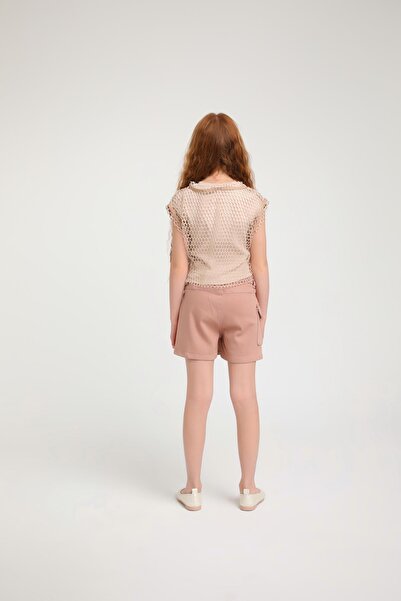 Zekids Διχτυωτή μπλούζα για κορίτσια (Εξαιρείται η εσωτερική μπλούζα)