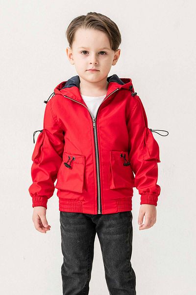 Gold Class Kidswear Double Pocket Hooded Lined Waterproof Boys Jacket