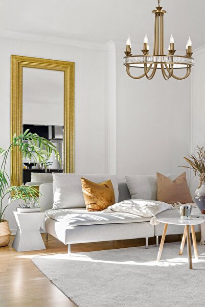 Avonni Av-60378-8e Eskltme Kaplama Modern Avize E14 Metal Kristal 60cm