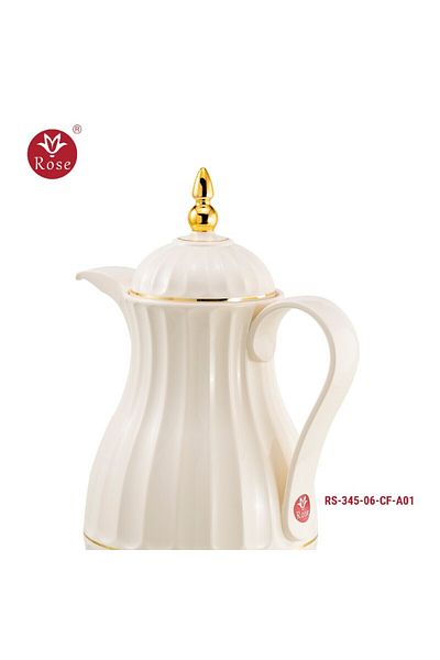 Rose Thermos Rose 345 Half Liter White Coffee (650) ml
