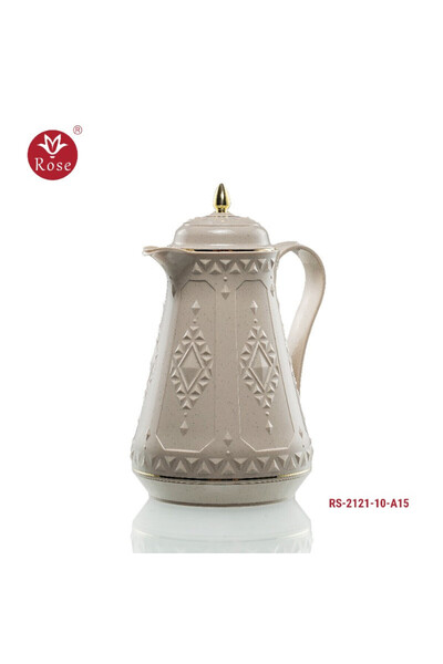 Rose ترمس روز 2121 لتر شاي بيج ( 1000 ) مل