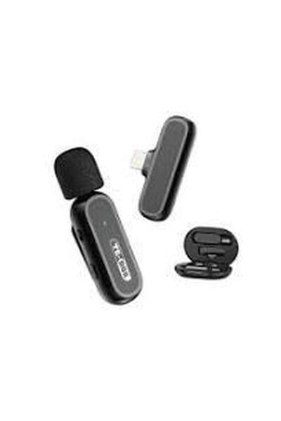 Busstier Kablosuz Yaka Mikrofonu - Akıllı Wireless Mikrofon, Gürültü Engelleyici, Şarj Kutulu