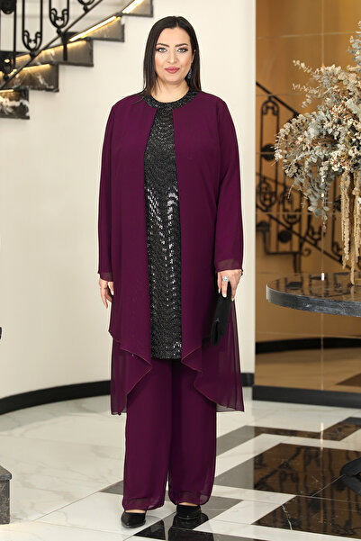 AHUNUR Tesettürde Mutluluk DİVAN TESETTÜR İKİLİ TAKIM