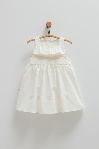 Caramell Serenity Girl Ecru Dress