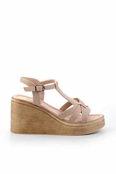 Bambi Nude Kadın Sandalet K05823023509