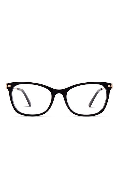EYE'M Optical Frame Model O;eye'm;ir 1011, 51, Oit Black Cat-eye For Female
