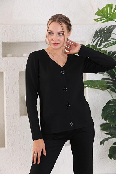 Edelle Klasik Düğmeli Kadın Ceket