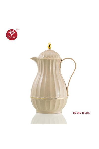 Rose ترمس روز 345 لتر شاي بيج ( 1000 ) مم