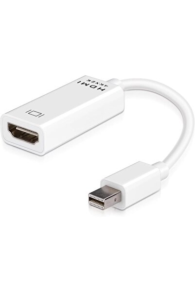 Derwell Yüksek kaliteli Thunderbolt Mini DisplayPort DP HDMI Uyumlu Dönüştürücü Apple Mac Macbook Pro İçin