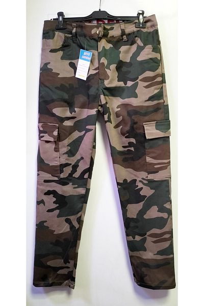 BeyzDenim Powerlikra Kanuflaj Cargo Large-Size Oversize Pants