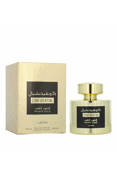 lattafa Unisex Άρωμα Lattafa EDP Confidential Private Gold 100 ml