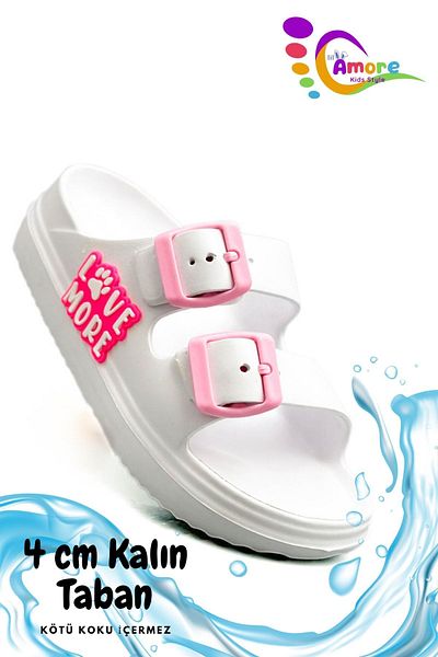 Moda Anna Double Tük Roksuz Crossed Cold Spring Water Brush White