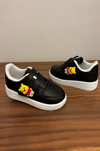 ALTUNTAŞ Unisex dívčí chlapecké sportovní boty na suchý zip Teddy Bear