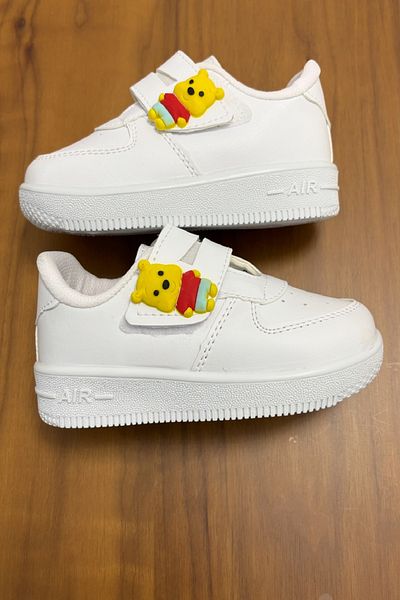 ALTUNTAŞ Pantofi sport unisex pentru fete și băieți cu ursuleț cu velcro
