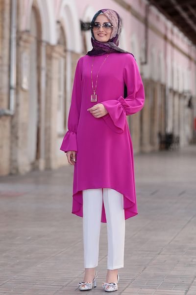 AHUNUR Tesettürde Mutluluk Eslem Tesettür Tunic
