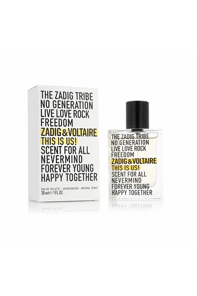 Zadig & Voltaire Parfum Unisex This Is Us! Scent For All Edt 30 ml