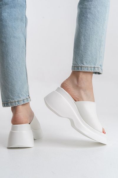 Limeo High Platform Wedge Heel Single Large Stripe Skin Summer Women's Slippers Sandals Shoes