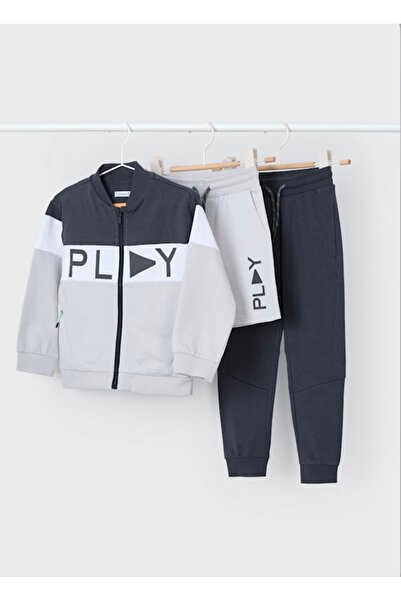 MAYORAL LİMİ erkek çocuk yumuşak dokulu yazlık hırka penye şort pantolon 3 pa...