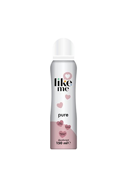 Like me Deodorant Pure 150 Ml 4 ADET