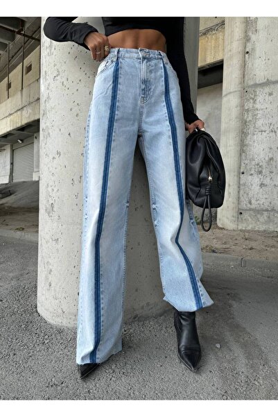 DENİKK ΤΡΕΝΔΙΑ ΕΙΚΟΝΙΚΟ ΣΧΕΔΙΟ BAGGY JEAN ΤΖΙΝ ΠΑΝΤΕΛΟΝΙ