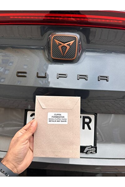 Luxcardesign Cupra formentor / Cupra Leon / Bagaj Yazı stıcker