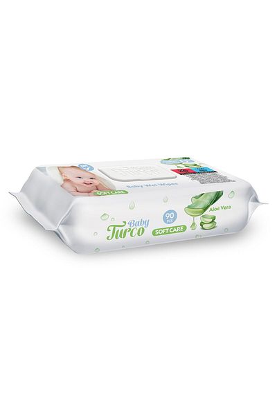 Baby Turco Softcare Aloe Vera Wet Towel 90's