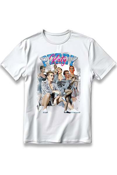EZG Business Tricou Katy Perry Oversize Unisex, 100% bumbac, cu țesătură groa...